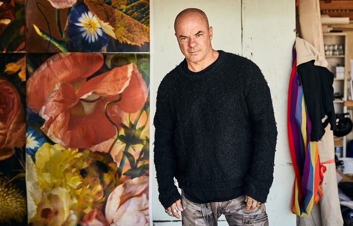 Russell Young In Studio | Galleri GKM