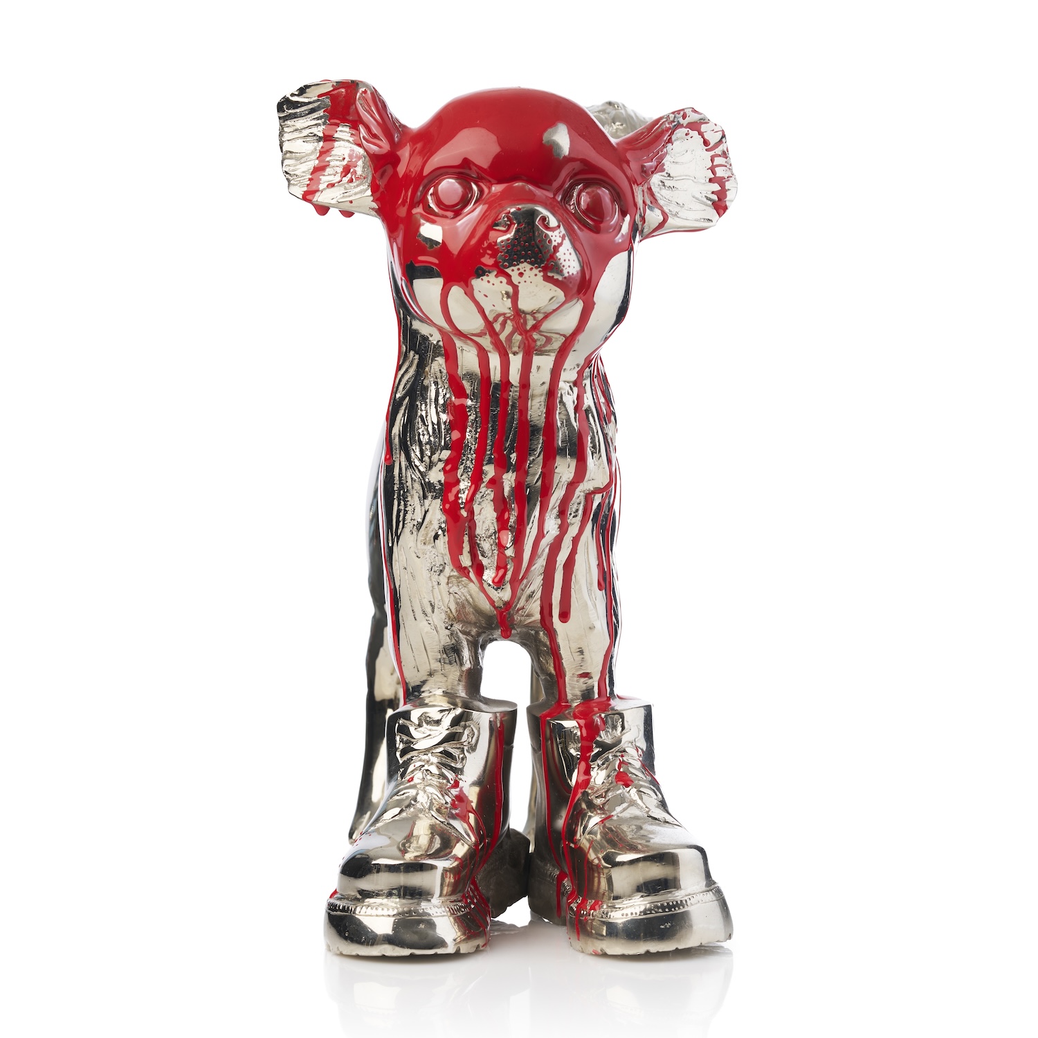 Cloned Chihuahua with colored head red - Image 2