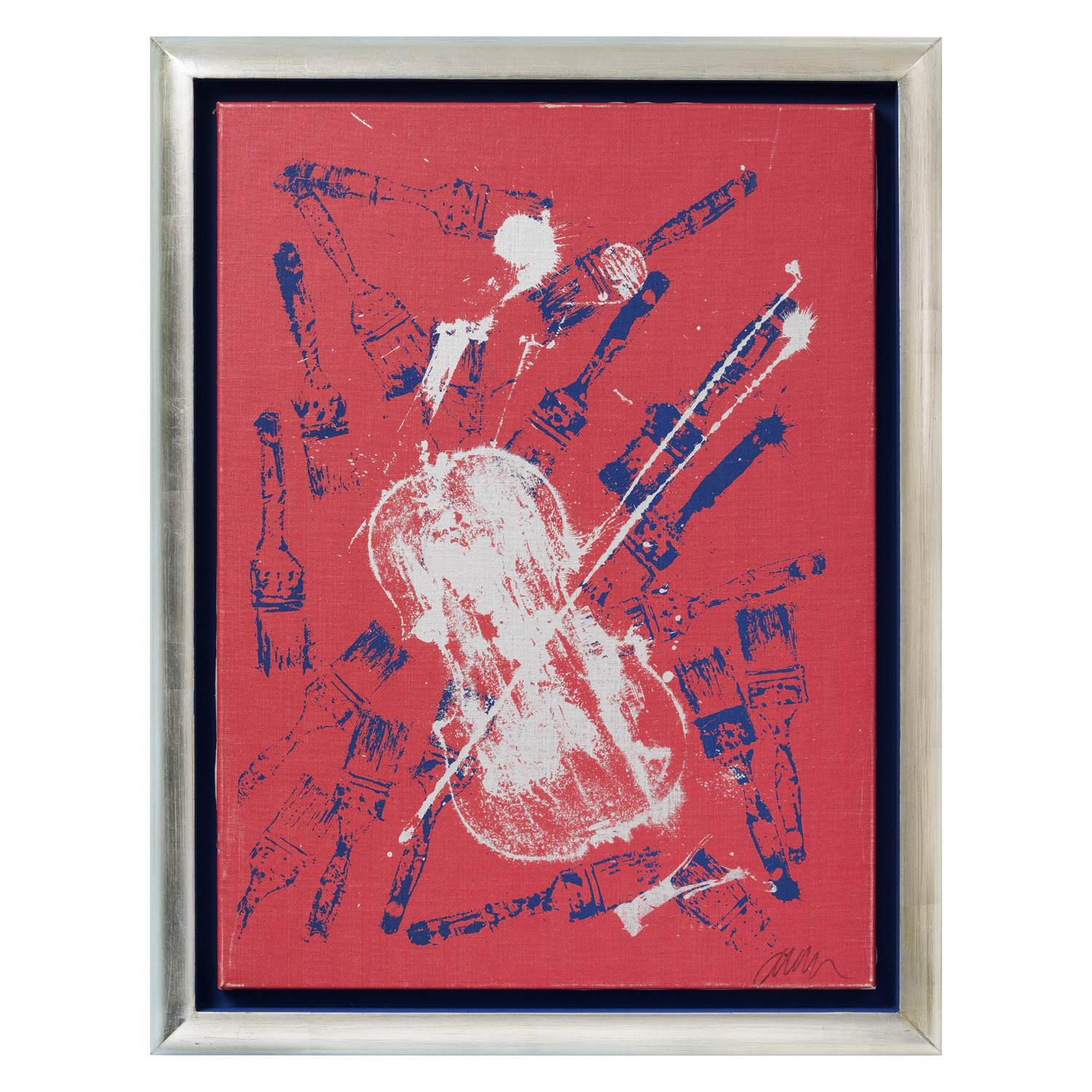 Mélodie brossée – monotype
