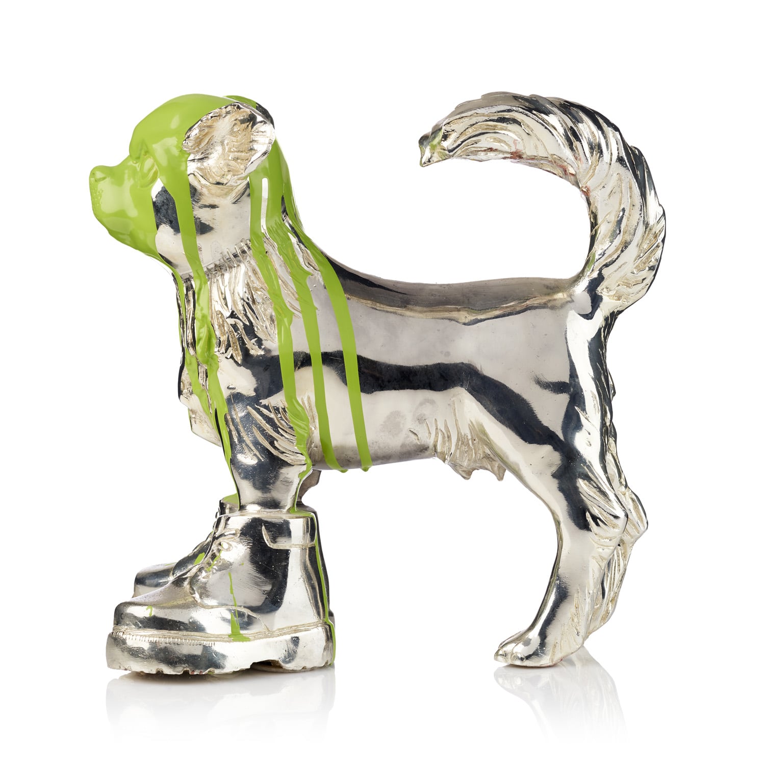 Cloned Chihuahua with colored head green - Image 4